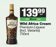 Wild Africa Cream Premium Liqueur-750ml