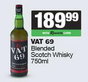 VAT 69 Blended Scotch Whisky-750ml