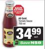 All Gold Tomato Sauce-700ml
