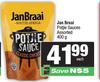 Jan Braai Potjie Sauces Assorted-400g