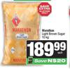 Marathon Light Brown Sugar-10Kg