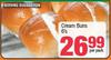 Cream Buns-6's Per Pack
