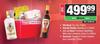 Old Buck Gin 750ml, Amstel Radler Handy 6x330ml,JC Le Roux Wine Cans 6x300ml & Amarula Liqueur 750ml