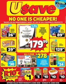 Usave KwaZulu-Natal : No One Is Cheaper (08 June - 21 June 2026)