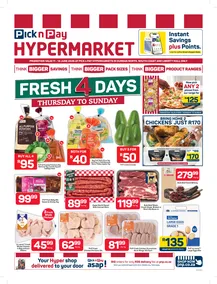 Pick n Pay Hypermarket KwaZulu-Natal : Fresh 4 Days (11 June - 14 June 2026)
