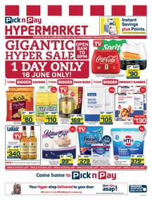 Pick n Pay Hypermarket Eastern Cape : Gigantic Hyper Sale (16 June 2026 Only!)
