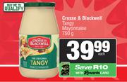 Crosse & Blackwell Tangy Mayonnaise-750g Each