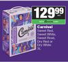 Carnival Sweet Red, Sweet White, Sweet Rose, Dry Red Or Dry White-3Ltr Each