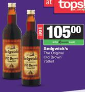 Sedgwick's The Original Old Brown-For 2 x 750ml