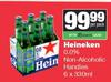 23Heineken 0.0% Non Alcoholic Handies-6 x 330ml Per Pack