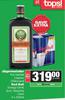 Jagermeister The Herbal Liqueur 750ml & Red Bull Energy Drink Cans 4 x 250ml-For Both