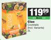 Ciao Cocktails (Incl Variants)-2Ltr