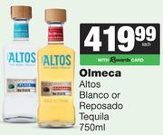 Olmeca Altos Blanco Or Reposado Tequila-750ml Each