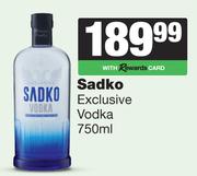 Sadko Exclusive Vodka-750ml