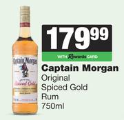 Captain Morgan Original Spiced Gold Rum-750ml