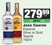 Jose Cuervo Especial Silver Or Gold Tequila-750ml Each
