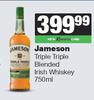 Jameson Triple Triple Blended Irish Whiskey-750ml