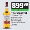 23The Glenlivet 15 Year Old French Oak Single Malt Scotch Whisky-750ml