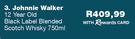 Johnnie Walker 12 Year Old Black Label Blended Scotch Whisky-750ml