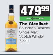 The Glenlivet Founder's Reserve Single malt Scotch Whisky-750ml