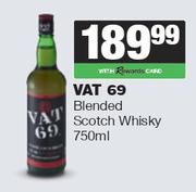 Vat 69 Blended Scotch Whisky-750ml