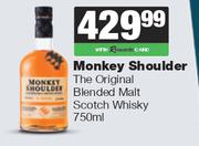Monkey Shoulder The Original Blended Malt Scotch Whisky-750ml