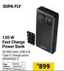 Supa Fly 130W Fast Charge Power Bank 850045021
