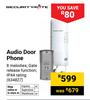 Security Mate Audio Door Phone 634827