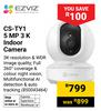 Ezviz CS-TY1 5 MP 3K Indoor Camera 850043464