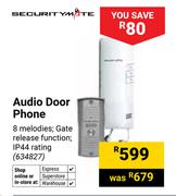 Security Mate Audio Door Phone 634827