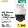 Imou SC 2K Cruiser AI Smart Pan Tilt WiFi Security Camera 850032297