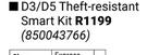 Centurion D3/D5 Theft Resistant Smart Kit 850043766