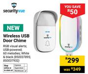 Securityvue Wireless USB Door Chime 850037895, 850037932