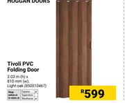 Tivoli PVC Folding Door 2.03m (h) x 810mm (w) 850010467