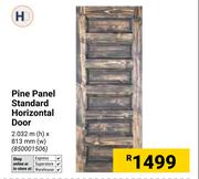 Pine Panel Standard Horizontal Door 2032m (h) x 813mm (w) 850001506