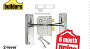 Builders 2 Lever Lock Set 418113