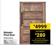 Matador Pivot Door 850037854
