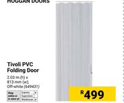 Tivoli PVC Folding Door 2.03m (h) x 813mm (w) 649431