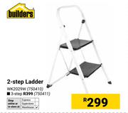 Builders 2-Step Ladder WK2029W 750410