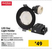 Eurolux GU10 LED Day Light Holder (Black & White) 850044151001