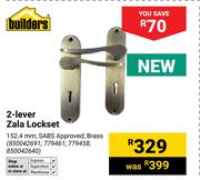 Builders 2 Lever Zala Lockset 850042691,779461,779458,8500424640