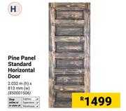 Pine Panel Standard Horizontal Door 2.032m (h) x 813mm (w) 850001506