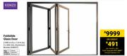 Kenzo Foldslide Glass Door 658037
