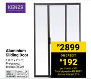 Kenzo Aluminium Sliding Door 2500