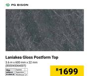 PG Bison Laniakea Gloss Postform Top 3.6m X 600mm X 22mm 850045064007