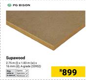 PG Bison Supaboard 2.75m(l) X 1.83m(w) X 16mm(d) 33952