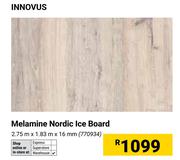 Innovus Melamine Nordic Ice Board 2.75m X 1.83m X 16mm 770934