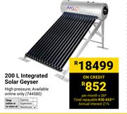 Apoll 200Ltr  Integrated Solar Geyser 744580