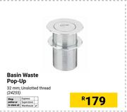 Basin Waste Pop Up 24255