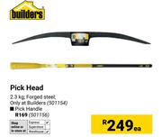 Builders Pick Head 501154-Each